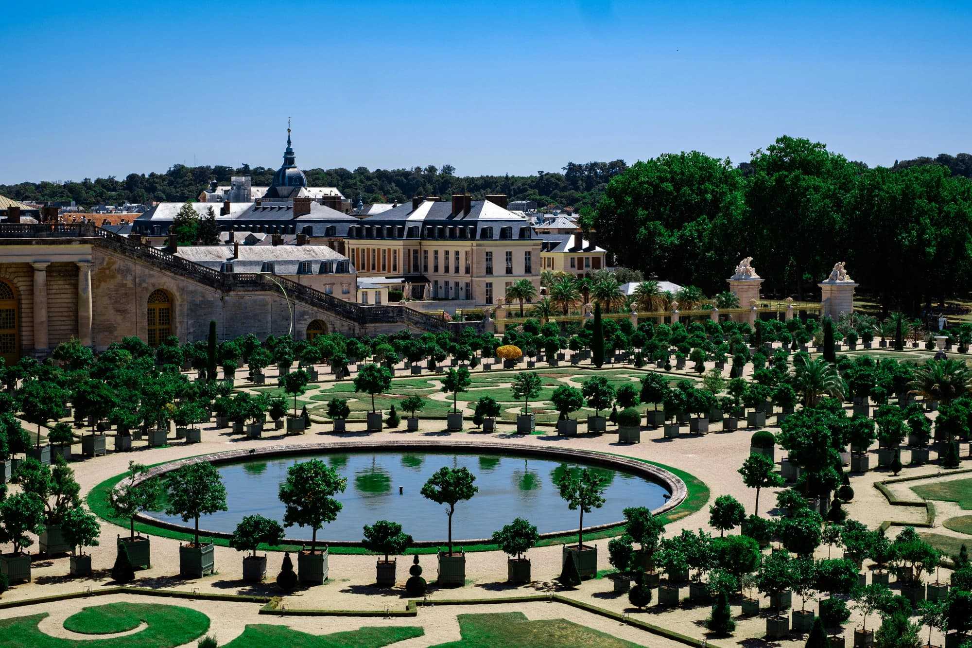 Vue de Versailles