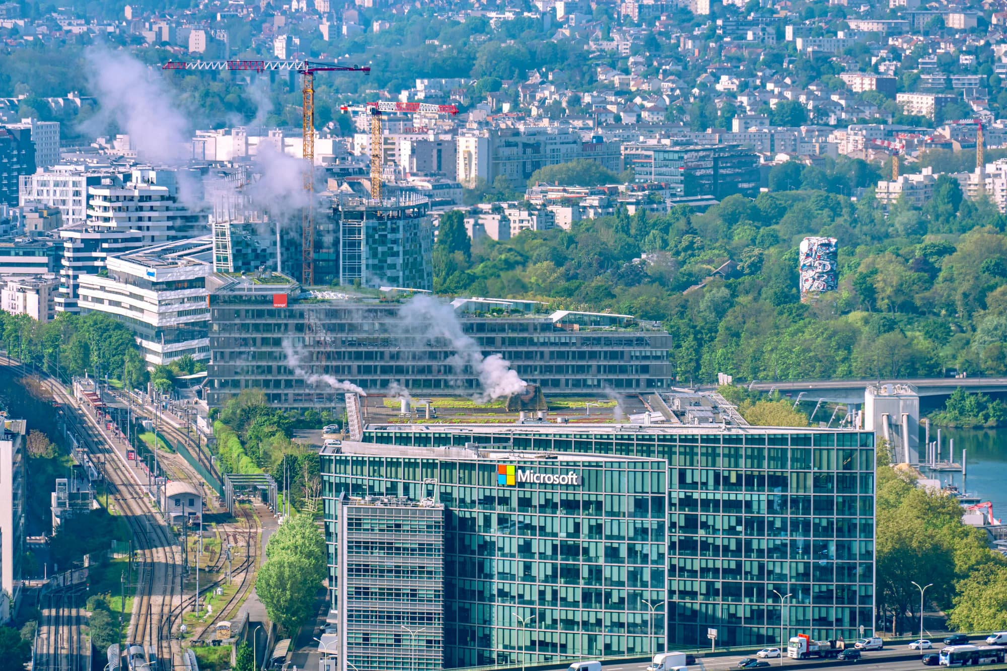 Vue de Issy-les-Moulineaux