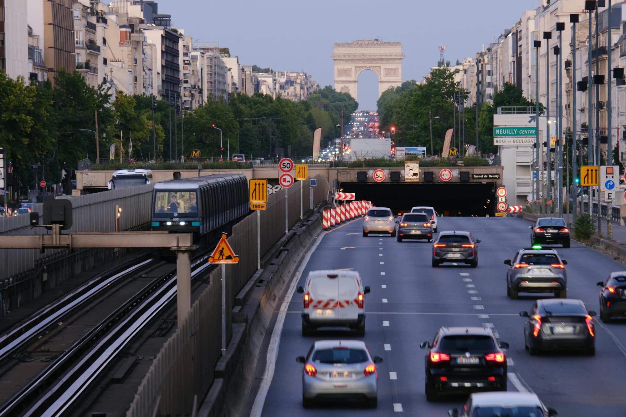 Vue de Neuilly-sur-Seine
